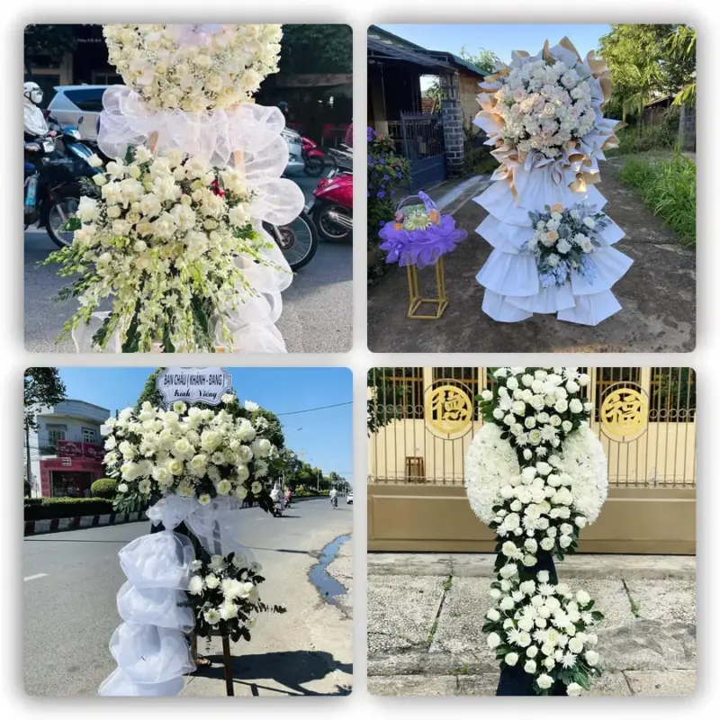 Đặt Hoa Đám Tang Tại Phường Trần Phú, Tỉnh Hà Tĩnh