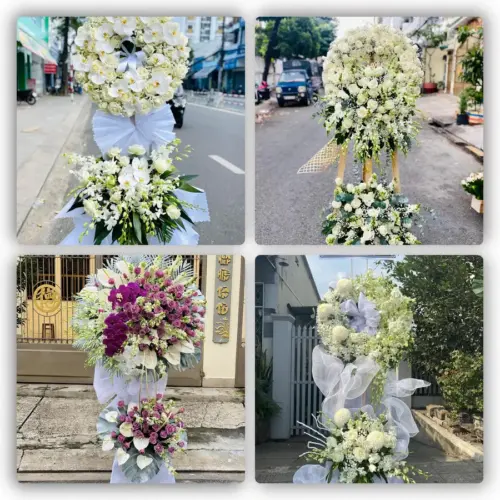 Đặt Hoa Đám Tang Tại Sông Cầu, Phú Yên