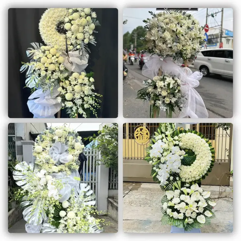 Đặt Hoa Đám Tang Tại Tân Thành, Vũng Tàu