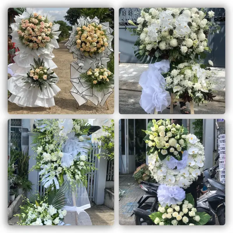 Đặt Hoa Đám Tang Tại Thành phố Mỹ Tho