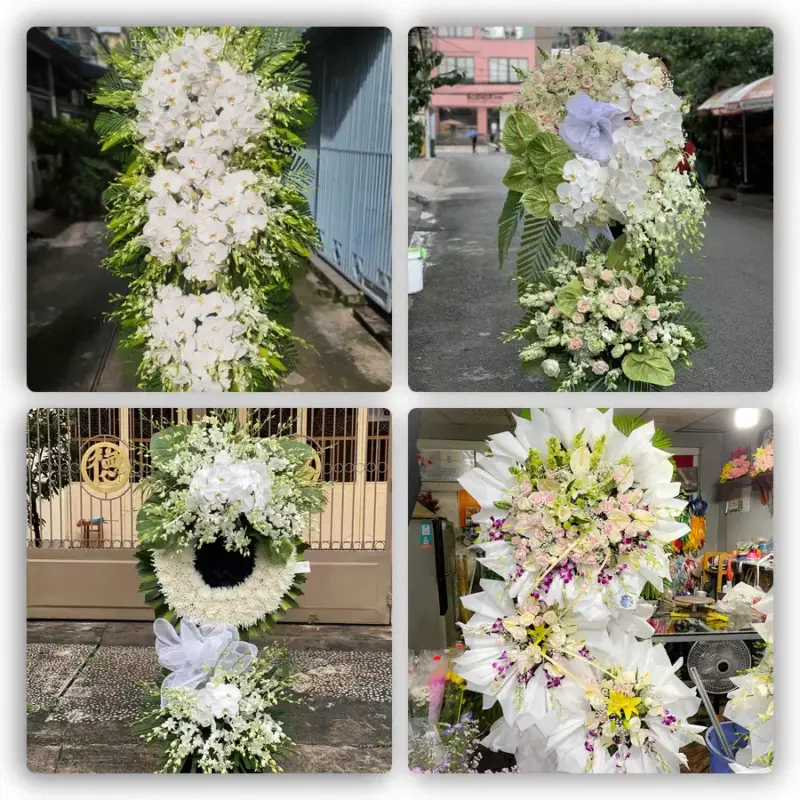 Đặt Hoa Đám Tang Tại Xã Chợ Mới, Tỉnh An Giang
