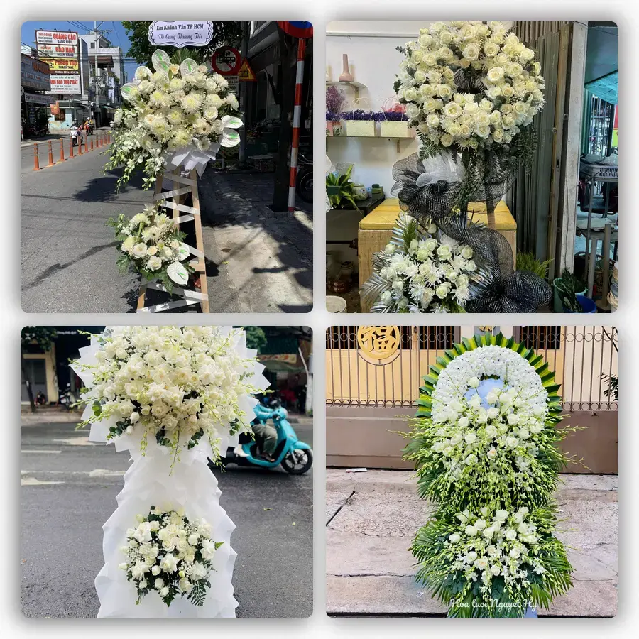 Mẫu hoa đám tang tham khảo ở Xã Gia Lộc, Thành phố Hải Phòng