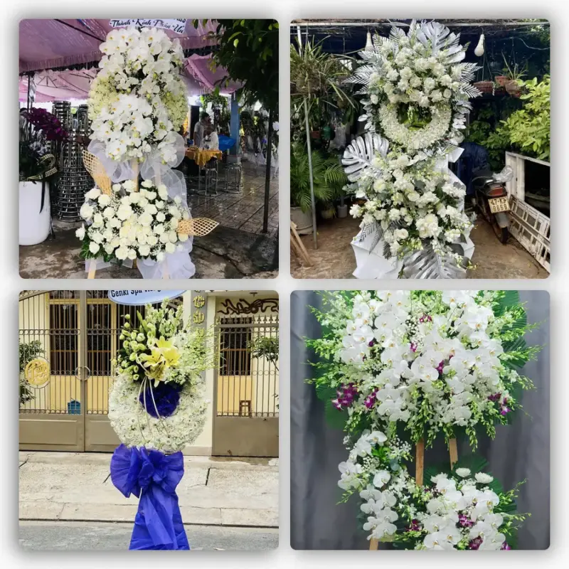Đặt Hoa Đám Tang Tại Xã Hợp Minh, Tỉnh Nghệ An