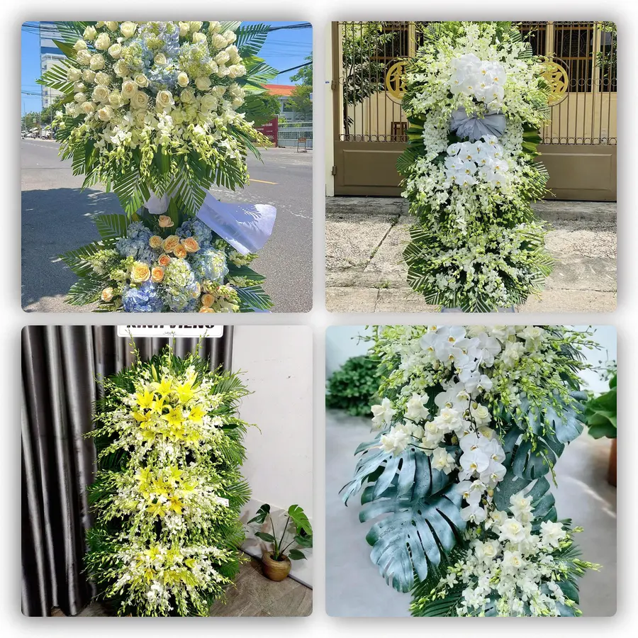 Mẫu hoa đám tang tham khảo ở Xã Khúc Thừa Dụ, Thành phố Hải Phòng