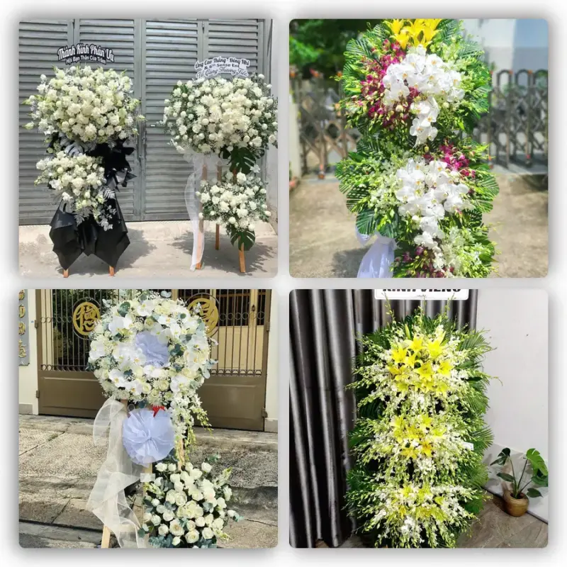Đặt Hoa Đám Tang Tại Xã Long Điền, Tỉnh An Giang