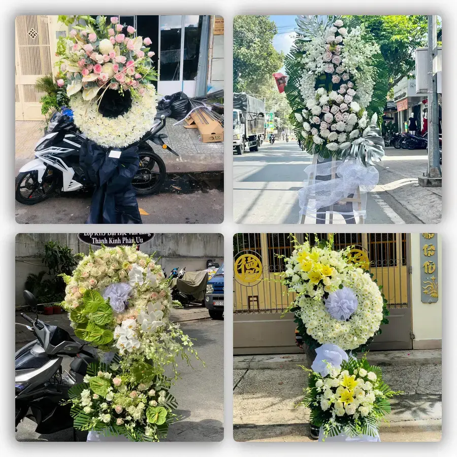 Mẫu hoa đám tang tham khảo ở Xã Mao Điền, Thành phố Hải Phòng