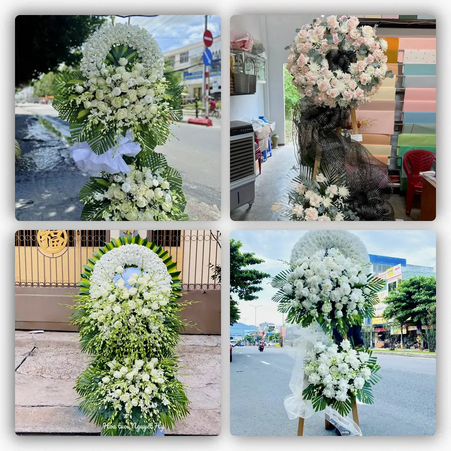 Mẫu hoa đám tang tham khảo ở Xã Mỹ Hạnh, Tỉnh Tây Ninh