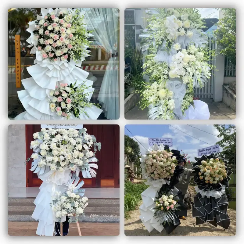 Đặt Hoa Đám Tang Tại Xã Ninh Giang, Tỉnh Ninh Bình