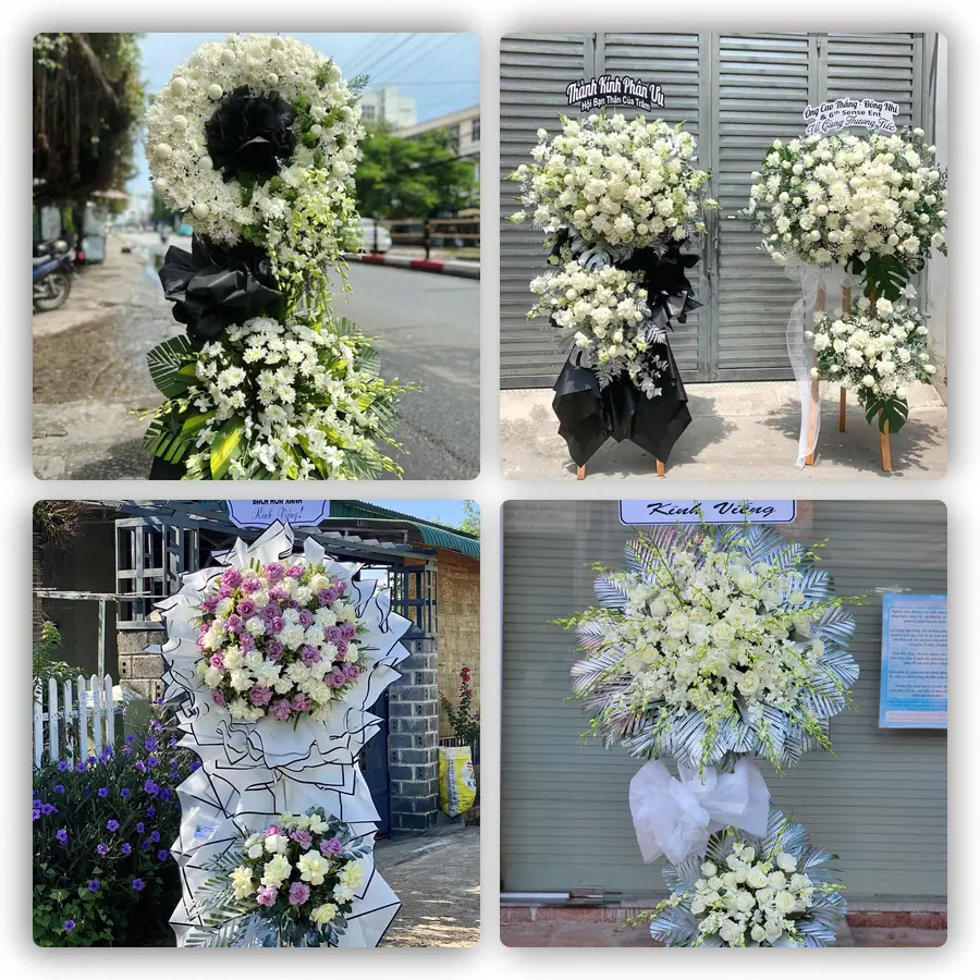Mẫu hoa đám tang tham khảo ở Xã Thường Tín, Thành phố Hà Nội
