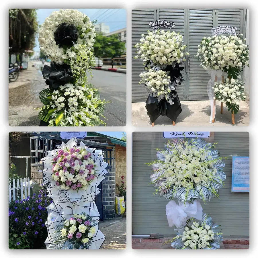 Mẫu hoa đám tang tham khảo ở Xã Thường Tín, Thành phố Hà Nội