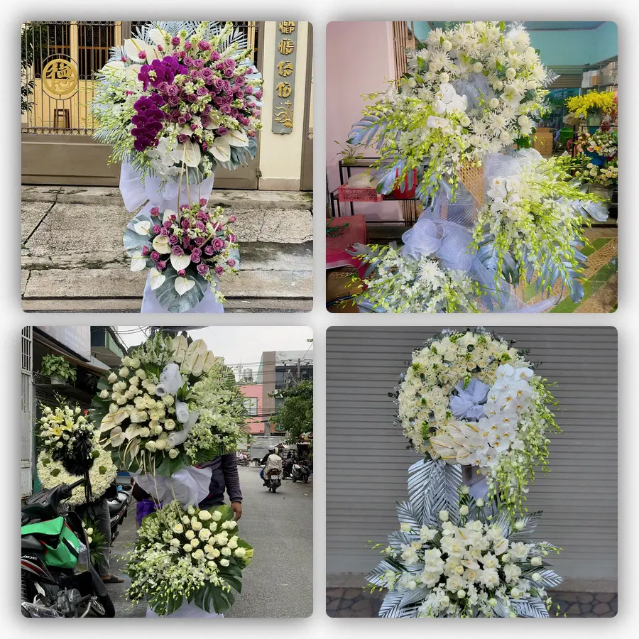 Mẫu hoa đám tang tham khảo ở Xã Tiên Lãng, Thành phố Hải Phòng