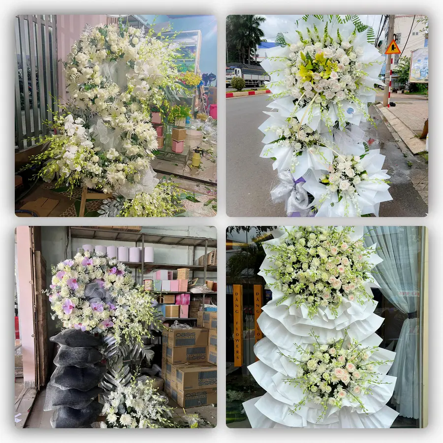 Mẫu hoa đám tang tham khảo ở Xã Ứng Hòa, Thành phố Hà Nội