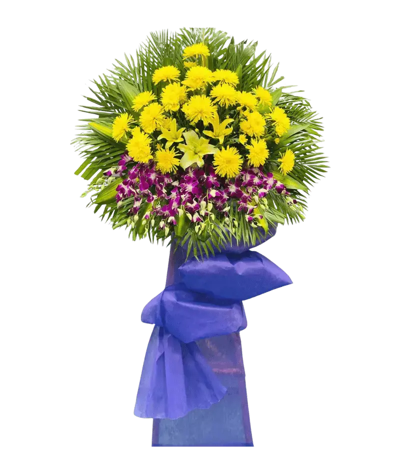 Hoa đám tang Lưu Luyến