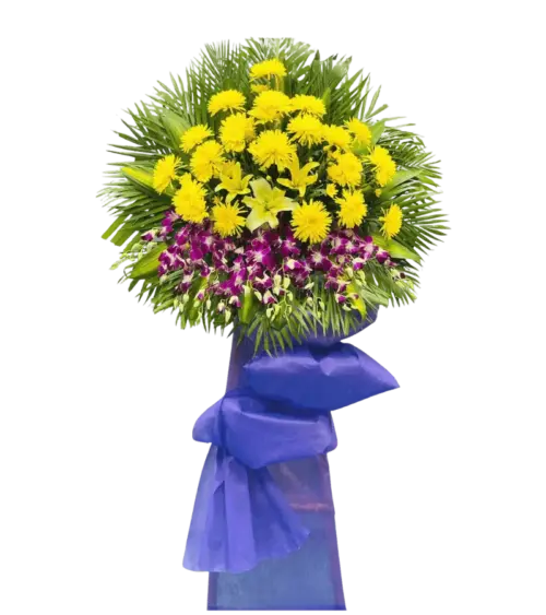 Hoa đám tang Lưu Luyến