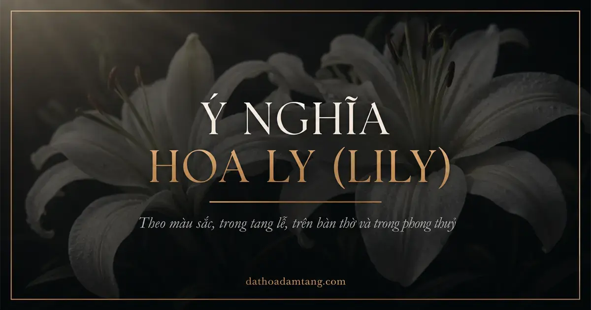 Ý Nghĩa Hoa Ly (Lily)